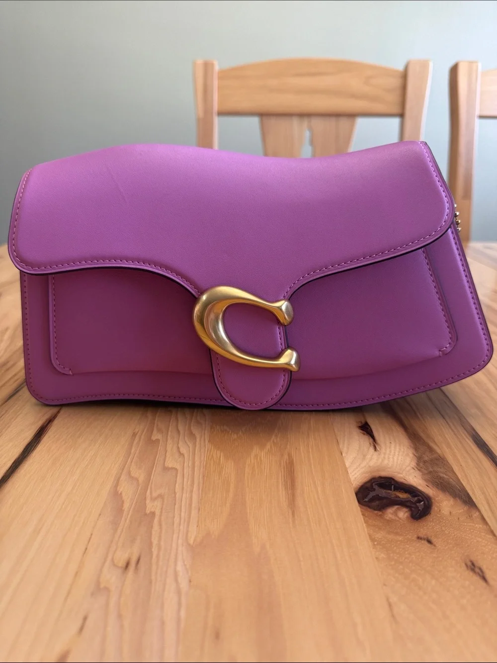 Coach Twisted Tabby 26 Shoulder Bag in Fuchsia